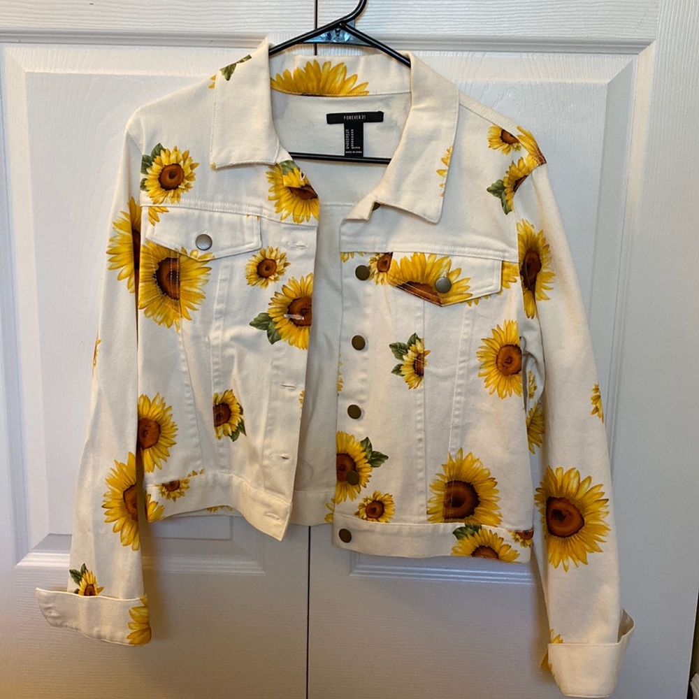 Sunflower denim jacket